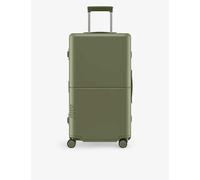 July Moss Checked Trunk Polycarbonate Suitcase 71.7cm