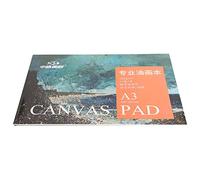 July Summer Gifts 10 Sheets A3 Oil Painting Paper Book Drawing Tool A3 Canvas Pad, Oil Drawing Paper, 420x297mm Student Designer