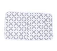 July Summer Gifts Baby Diaper Changing Mat, Infant Diaper Changing Pad, Suitable for Collection Soft and Comfortable Early Education Child for Home Educational(White Hollow Circle)
