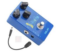 July Summer Gifts Delay Sound Processor, Aluminum Alloy Shell 4.4 X 2.5 X 1.3In Long Service Life Delay Effect Pedal for Music Club for Outdoor Performance