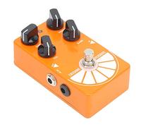 July Summer Gifts Electric Guitar Overdrive Pedal, Orange Overdrive Pedal Easy To Carry for External Performances for Music Club