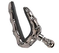 July Summer Gifts Guitar Tuning Clamp, Strong Resilience Folk Guitar for Acoustic Guitar Guitar Accessories Electric Guitar Folk Guitar(Black)