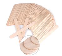 July Summer Gifts June Gift 100Pcs/Bag Waxing Stick Spatul Applicator, Wooden Spatula Disposable Medical Tongue Depressor