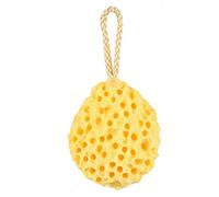 July Summer Gifts Sponge Bath Ball, 4 Colors Beauty Soft Scrubber Ball for Body Shower Skin Washing Exfoliator (Yellow)