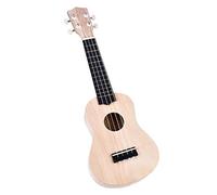 July Summer Gifts Wandisy Ukulele DIY Kit, 21inch Basswood 4 String Ukelele DIY Kit Instrument Accessory