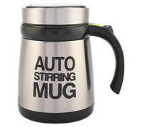 JULYKAI Self-Stirring Coffee Mug, 400ml Electric Coffee Stirring Mug Mixing Cup Stainless Steel Auto Stirring Mug, Idea Gift for Men/Women/Kids