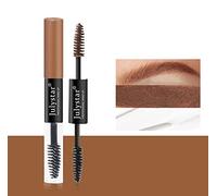 Julystar Eyebrow Double head Dyeing Setting Eyebrow Pencil Liquid Waterproof and Non dizzy Dyeing Natural Eyebrow Dyeing Cream Beauty Makeup (03#)