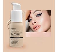 Julystar make up, moisturize, repair foundation make-up, waterproof, long-lasting, concealer, liquid foundation, beauty makeup (02#) (Pack of 1), 30.0 gram