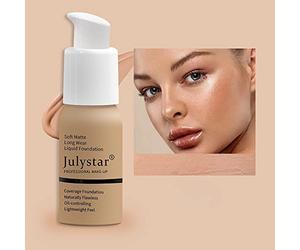 Julystar make up, moisturize, repair foundation make-up, waterproof, long-lasting, concealer, liquid foundation, beauty makeup (05#), 30 g (Pack of 1)