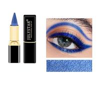 Julystar rich and colorful natural waterproof eyeliner pen is easy to color, quick-drying and lasting moisturizing eyeliner (05#)