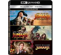 Jumanji (1995) / Jumanji: The Next Level / Jumanji: Welcome to the Jungle - Set [Blu-ray]