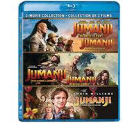 Jumanji (1995) / Jumanji: The Next Level / Jumanji: Welcome to the Jungle - Set [Blu-ray] (Bilingual) [Region Free]