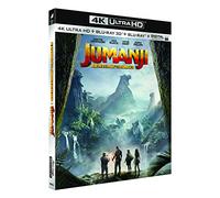 Jumanji : Bienvenue dans la jungle [4K Ultra HD + Blu-ray 3D + Blu-ray + Digital UltraViolet]