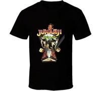 Jumanji Robin Williams Retro Adventure Movie T Shirt Black L