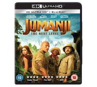 Jumanji: The Next Level Blu-ray (2020) Dwayne Johnson, Kasdan (DIR) cert 12 2