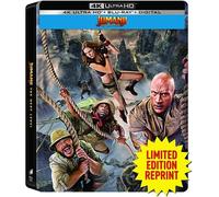 Jumanji: The Next Level (Steelbook) [New 4K UHD Blu-ray] Ltd Ed, With Blu-Ray,