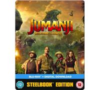 Jumanji: Welcome To The Jungle [Steelbook] [Blu-ray] [2017] [DVD]