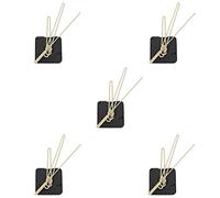 jumbans 5X Silent Wall Clock Mechanism Watch DIY Mechanism Quartz Clock Movement Parts Replacement Repair Clock Parts Set