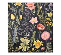 JUMBEAR Beautiful Colorful Flowers Dishwasher Magnet Cover Waterproof Magnectic Sticker Refrigerator Magnet Decor Home Cabinet Decals Appliances Stickers for Home Kitchen 23"x26"