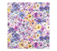 JUMBEAR Beautiful Colorful Flowers Dishwasher Magnet Cover Waterproof Magnectic Sticker Refrigerator Magnet Decor Home Cabinet Decals Appliances Stickers for Home Kitchen 23"x26"