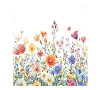 JUMBEAR Beautiful Herbaceous Flowers Dishwasher Magnet Cover Waterproof Magnectic Sticker Refrigerator Magnet Decor Home Cabinet Decals Appliances Stickers for Home Kitchen 23"x26"