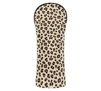 JUMBEAR Beautiful Leopard Print Golf Club Head Cover for Driver/Fairway Woods/Hybrid,1Pack PU Leather Golf Headcover with Number Tag