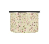 JUMBEAR Beautiful Little Floral Airtight Coffee Canister 500 mL,Stainless Steel Kitchen Food Storage Container for Coffee Beans, Tea, Nuts,Sugar