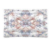 JUMBEAR Beautiful Mandala Pet Bed,Non Slip Bottom Dog Crate Mattress Cat Dog Mat,Soft Comfortable Pet Cat Beds for Cats and Dogs Sleeping 24x18in