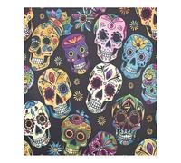 JUMBEAR Beautiful Sugar Skull Dishwasher Magnet Cover Waterproof Magnectic Sticker Refrigerator Magnet Decor Home Cabinet Decals Appliances Stickers for Home Kitchen 23"x26"