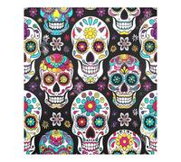 JUMBEAR Beautiful Sugar Skull Dishwasher Magnet Cover Waterproof Magnectic Sticker Refrigerator Magnet Decor Home Cabinet Decals Appliances Stickers for Home Kitchen 23"x26"