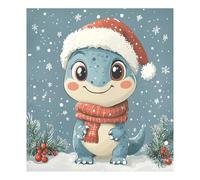 JUMBEAR Christmas Cute Dinosaurs Dishwasher Magnet Cover Waterproof Magnectic Sticker Refrigerator Magnet Decor Home Cabinet Decals Appliances Stickers for Home Kitchen 23"x26"