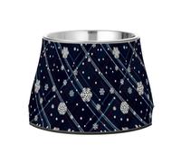 JUMBEAR Christmas Snowflake Dog Bowls,Stainless Steel Cat Bowls,Pet Supplies Great for Dog & Cat Water And Food-Detachable