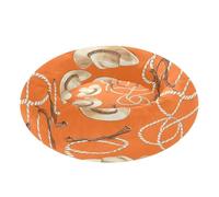 JUMBEAR Cowboy Hat Calming Dog Cat Donut Bed -Plush Puppy Kitten Cuddler Round Bed, Warm and Soft Pet Beds with Non-Slip Bottom and Washable-XS