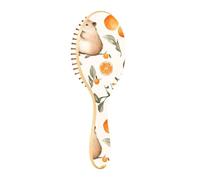 JUMBEAR Cute Cartoon Capybara Hair Brush,Massaging Scalp Wooden Bamboo Paddle Hairbrush for All Hairstyles,Reducing Tangle & Hair Breakage, Promoting Hair Growth