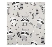 JUMBEAR Cute Cartoon Raccoon Dishwasher Magnet Cover Waterproof Magnectic Sticker Refrigerator Magnet Decor Home Cabinet Decals Appliances Stickers for Home Kitchen 23"x26"