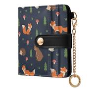 JUMBEAR Cute Little Animals Purses for Women,RFID Blocking PU Leather Wallet for Women,Zipper Coin Purse with Multiple Card Slots and Roomy Compartment