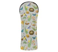 JUMBEAR Cute Little Bird and Bird Eggs Golf Club Head Cover for Driver/Fairway Woods/Hybrid,1Pack PU Leather Golf Headcover with Number Tag