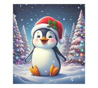 JUMBEAR Cute Penguins Dishwasher Magnet Cover Waterproof Magnectic Sticker Refrigerator Magnet Decor Home Cabinet Decals Appliances Stickers for Home Kitchen 23"x26"