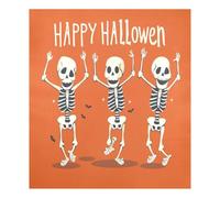 JUMBEAR Cute Skull Happy Halloween Dishwasher Magnet Cover Waterproof Magnectic Sticker Refrigerator Magnet Decor Home Cabinet Decals Appliances Stickers for Home Kitchen 23"x26"