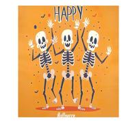 JUMBEAR Cute Skull Happy Halloween Dishwasher Magnet Cover Waterproof Magnectic Sticker Refrigerator Magnet Decor Home Cabinet Decals Appliances Stickers for Home Kitchen 23"x26"