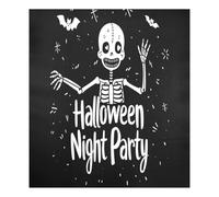 JUMBEAR Cute Skull Happy Halloween Dishwasher Magnet Cover Waterproof Magnectic Sticker Refrigerator Magnet Decor Home Cabinet Decals Appliances Stickers for Home Kitchen 23"x26"