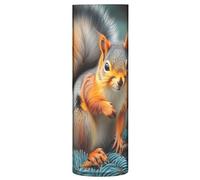 JUMBEAR Cute Squirrel Vase for Flowerse -Clear Vase Rustic Home Décor for Modern Farmhouse, Ideal Shelf,Table & Entryway Decor