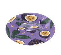 JUMBEAR Fresh Passion Fruit Calming Dog Cat Donut Bed -Plush Puppy Kitten Cuddler Round Bed, Warm and Soft Pet Beds with Non-Slip Bottom and Washable-S