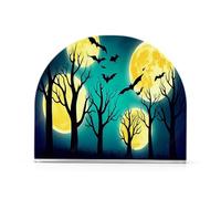 JUMBEAR Ghostly Night Scene Napkin Holder for Tables,Paper Napkins Holder for Restaurant Decor Kitchen Bar Restaurant Accessories