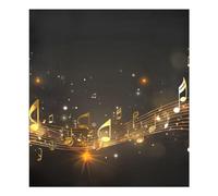 JUMBEAR Golden Note Dishwasher Magnet Cover Waterproof Magnectic Sticker Refrigerator Magnet Decor Home Cabinet Decals Appliances Stickers for Home Kitchen 23"x26"