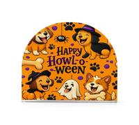 JUMBEAR Halloween Ghosts and Dogs Napkin Holder for Tables,Paper Napkins Holder for Restaurant Decor Kitchen Bar Restaurant Accessories
