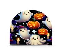 JUMBEAR Halloween Ghosts and Pumpkins Napkin Holder for Tables,Paper Napkins Holder for Restaurant Decor Kitchen Bar Restaurant Accessories