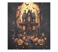JUMBEAR Halloween Pumpkin Castle Dishwasher Magnet Cover Waterproof Magnectic Sticker Refrigerator Magnet Decor Home Cabinet Decals Appliances Stickers for Home Kitchen 23"x26"