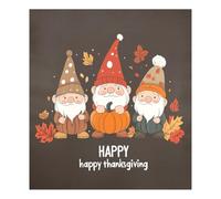 JUMBEAR Happy Thanksgiving Cute Gnome Dishwasher Magnet Cover Waterproof Magnectic Sticker Refrigerator Magnet Decor Home Cabinet Decals Appliances Stickers for Home Kitchen 23"x26"