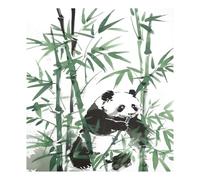 JUMBEAR Panda Eating Bamboo Dishwasher Magnet Cover Waterproof Magnectic Sticker Refrigerator Magnet Decor Home Cabinet Decals Appliances Stickers for Home Kitchen 23"x26"